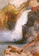 Moran, Thomas Upper Falls, Yellowstone oil painting